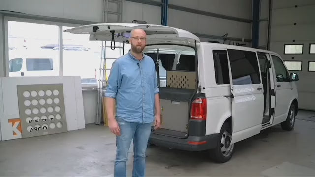 Video laden: die Campingbox Vorstellung im Bulli
